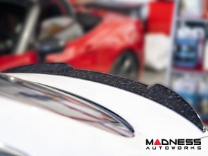 Alfa Romeo Giulia Trunk Spoiler - Carbon Fiber - QV Style - Feroce Carbon - Forged Carbon